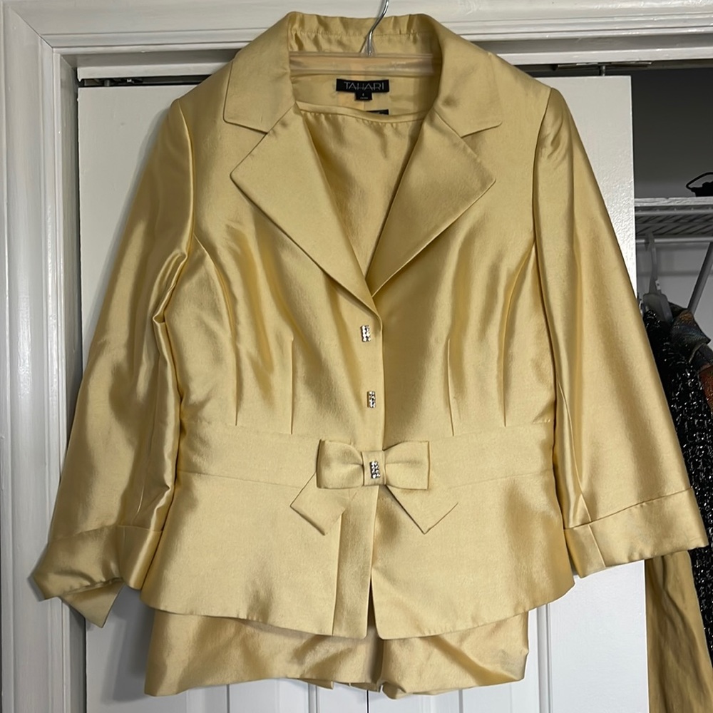 Yellow Womens Suit